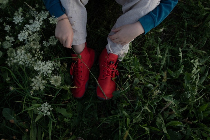 Chaussures Pieds Nus Wildling Atmo Enfant Rouge | France-DFVWBS238